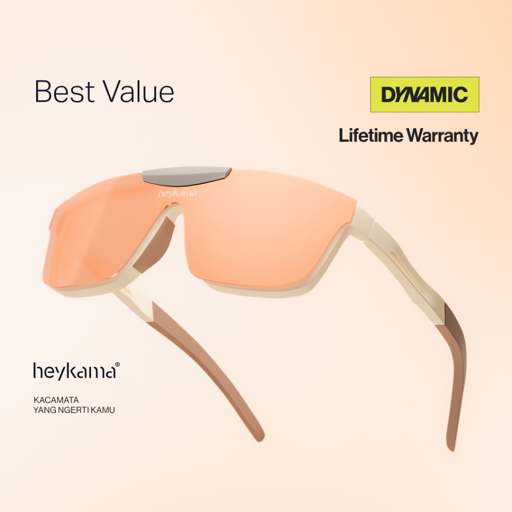 heykama - Frame Kacamata Olahraga Atta (Moving Collection) - Kacamata Rectangle